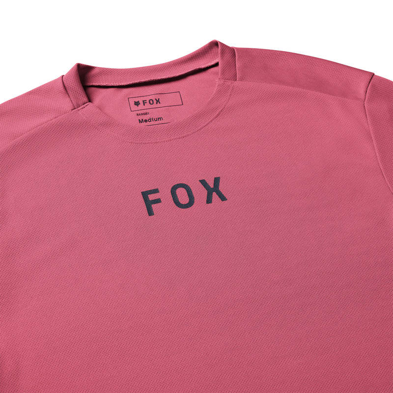 KOSZULKA ROWEROWA FOX RANGER WORDMARK BERRY L