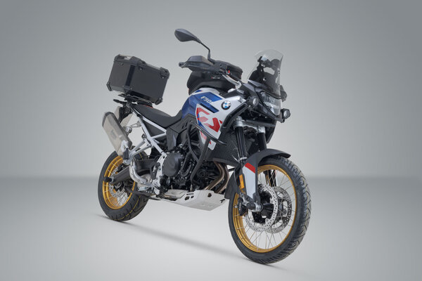 ZESTAW KUFRA CENTRALNEGO TRAX ADV SW-MOTECH BMW F 900 GS (23-) BLACK