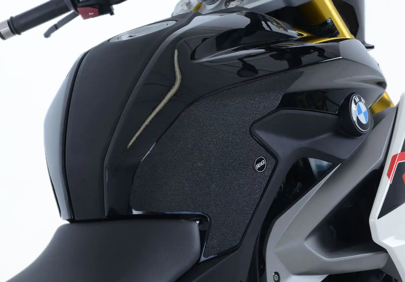 NAKLEJKA NA BAK TANKPAD ANTYPOŚLIZGOWY 2 CZĘŚCI RG RACING BMW G310R CLEAR