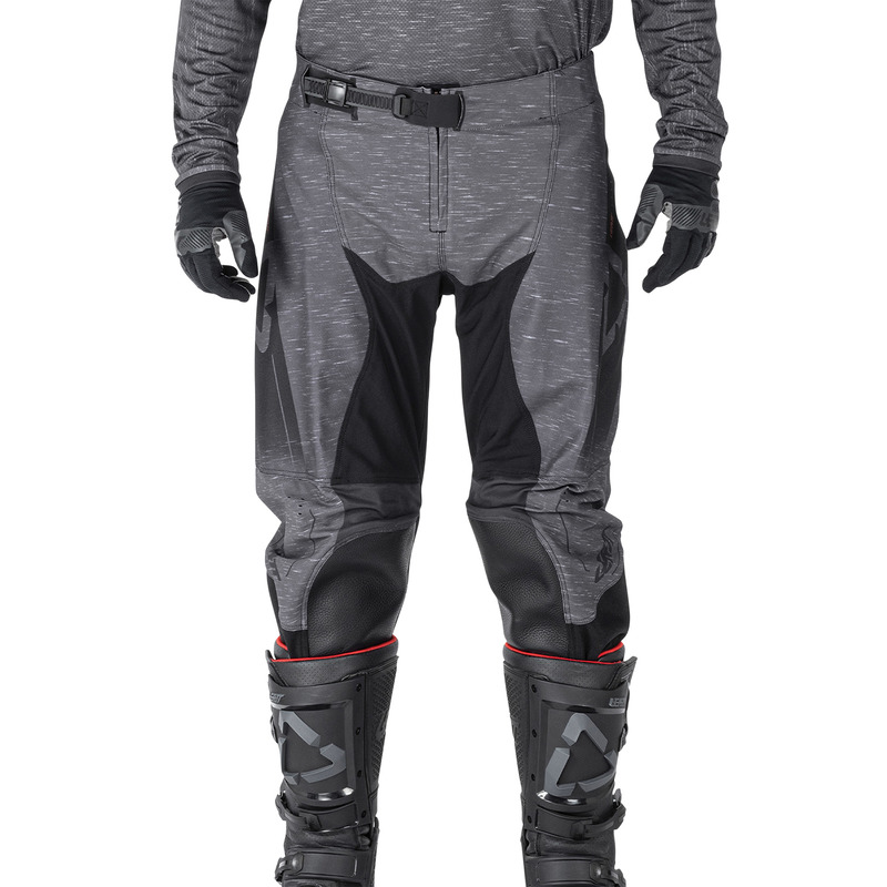 SPODNIE OFFROADOWE LEATT MOTO 4.5 STEALTH BLACK GREY
