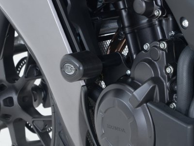 CRASHPADY AERO RG RACING HONDA CBR500R 13- 15 BLACK