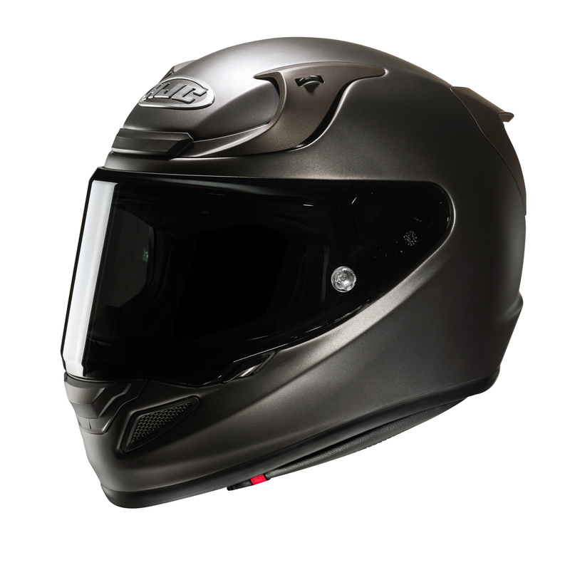 KASK MOTOCYKLOWY HJC RPHA12 SOLID SEMI FLAT TITANIUM XL
