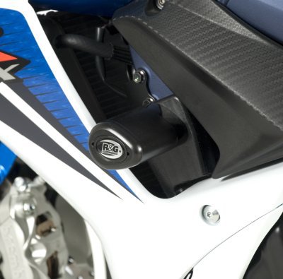 CRASHPADY AERO RG RACING SUZUKI GSXR600/750 L1- ("NON-DRILL KIT") BLACK