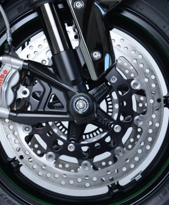 SLIDERY PRZEDNIEGO ZAWIESZENIA RG RACING KAWASAKI H2 / H2R BLACK