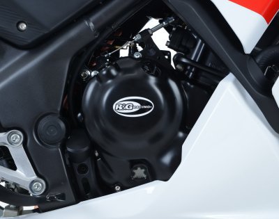 OSŁONA SILNIKA RG RACING HONDA CBR300R, PRAWA STRONA OSŁONA SPRZĘGŁA BLACK