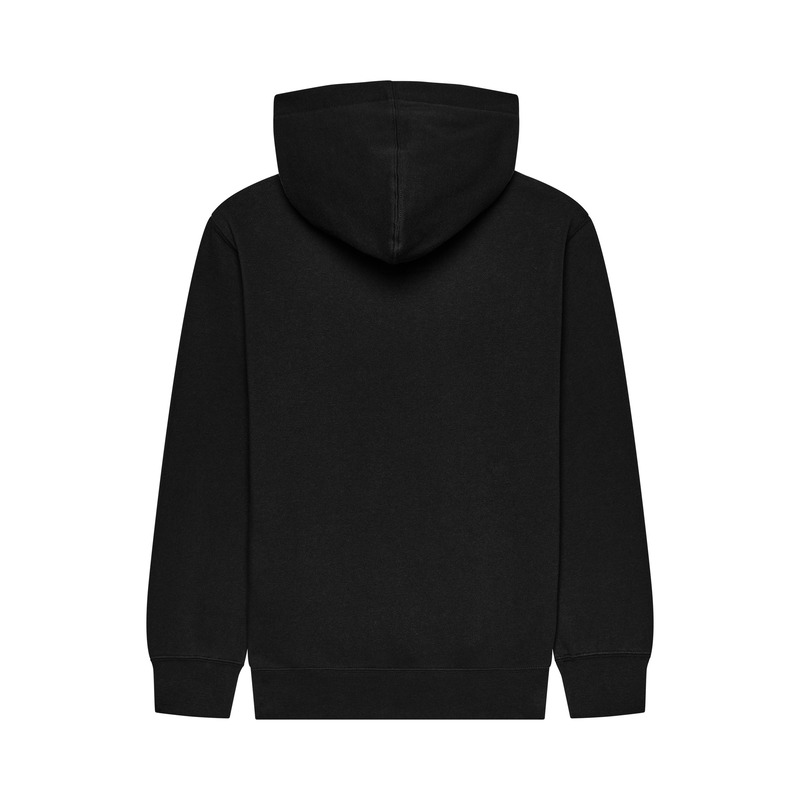 BLUZA Z KAPTUREM JUNIOR FOX SLOWBURN FLEECE PO BLACK