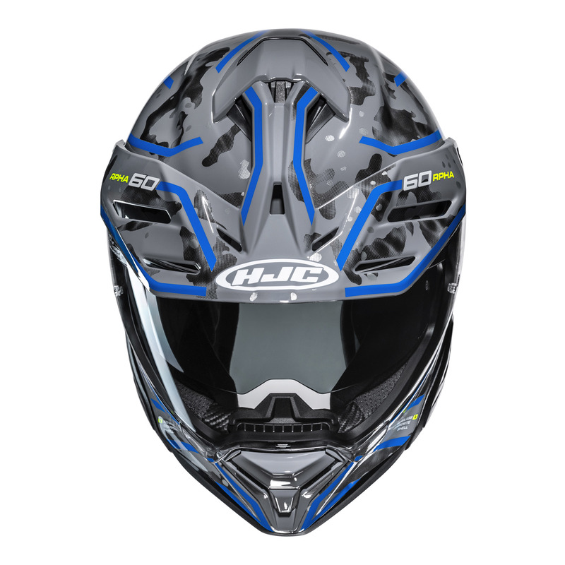 KASK MOTOCYKLOWY HJC RPHA60 KIVA GREY BLUE S