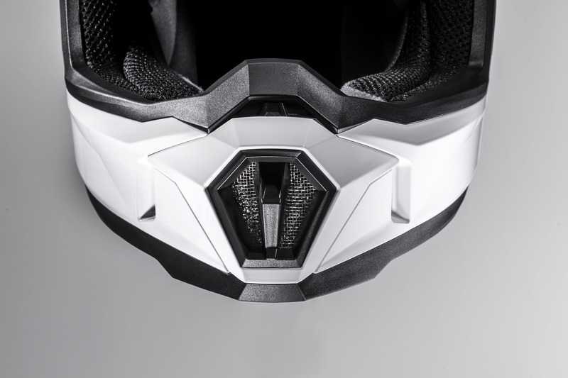 KASK MOTOCYKLOWY HJC C50 SOLID PEARL WHITE