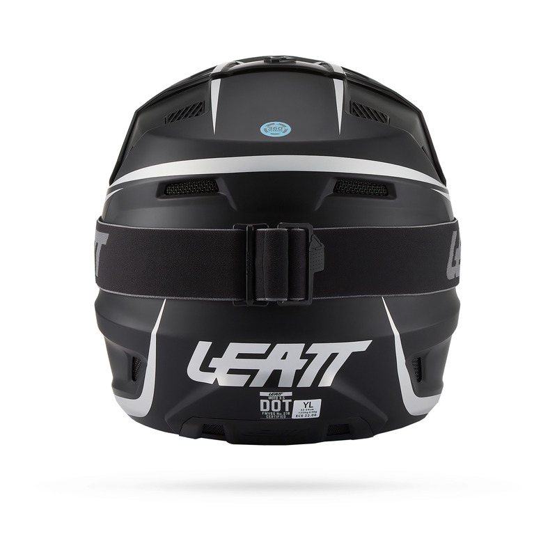 KASK MOTOCYKLOWY Z GOGLAMI LEATT KIT MOTO 3.5 BLACK