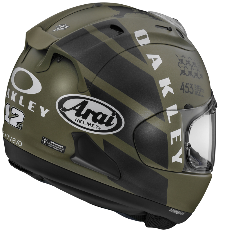 KASK MOTOCYKLOWY ARAI RX-7V EVO MVK OAKLEY S