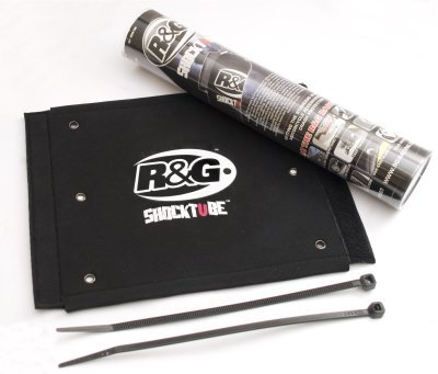 OSŁONA AMORTYZATORA RG RACING 9 X 9, PARA BLACK