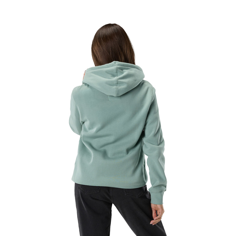 BLUZA Z KAPTUREM DAMSKA FOX HEAD FLEECE PO ARCTIC BLUE