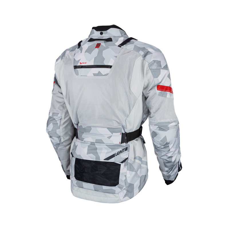 KURTKA MOTOCYKLOWA TEKSTYLNA LEATT ADV FLOWTOUR 7.5 STEEL