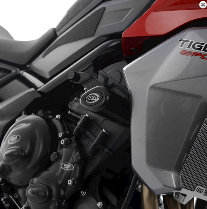 CRASHPADY AERO RG RACING TRIUMPH TIGER 660 SPORT 22- BLACK