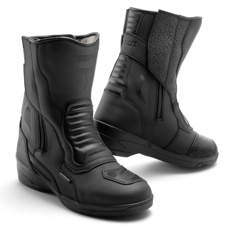 BUTY MOTOCYKLOWE REBELHORN SCOUT HIGH HEEL MATT BLACK 42