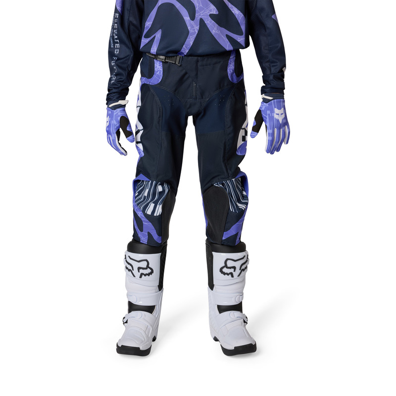 SPODNIE MOTOCYKLOWE JUNIOR FOX 180 DIFFUSE SE BLUEBERRY 22
