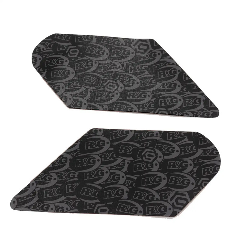 NAKLEJKA NA BAK TANKPAD ANTYPOŚLIZGOWY 2 CZĘŚCI RG RACING 26X11CM BLACK