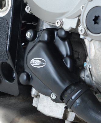 OSŁONA SILNIKA RG RACING BMW S1000RR 10-15 / HP4 / S1000R 14-, PRAWA STRONA OSŁONA POMPY WODY BLACK