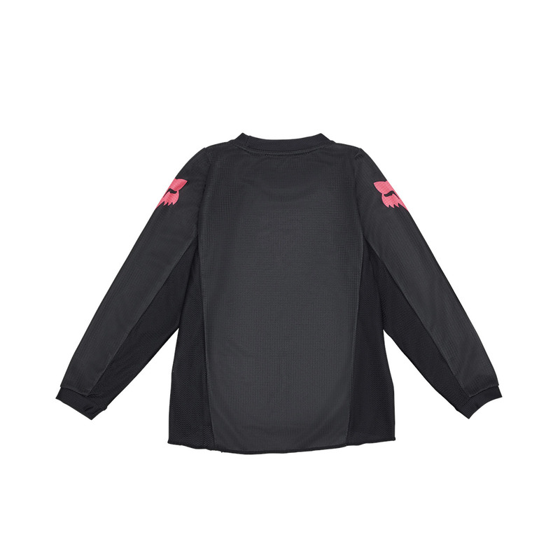 BLUZA MOTOCYKLOWA JUNIOR KIDS FOX GIRLS BLACKOUT BLACK BLACK