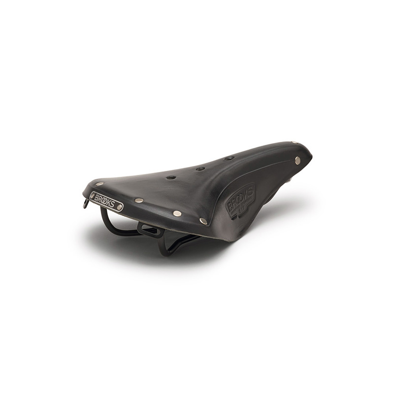 SIODEŁKO SKÓRZANE BROOKS B17 BLACK