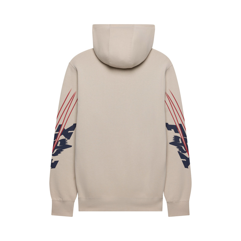 BLUZA Z KAPTUREM FOX APEX FLEECE PO CHALK