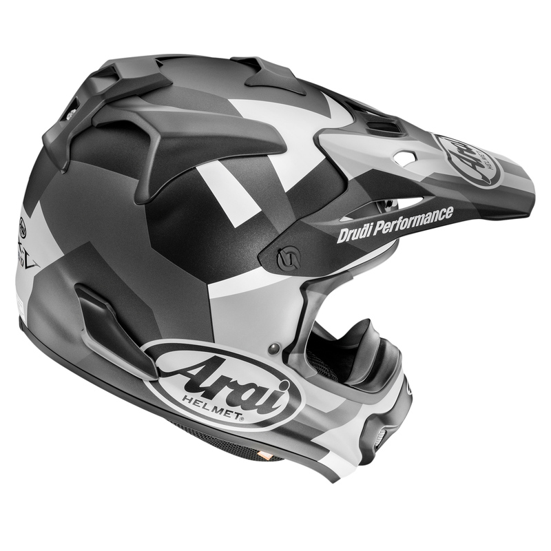 KASK MOTOCYKLOWY ARAI MX-V EVO BLOCK BLACK L
