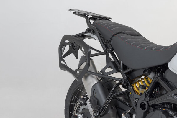 ZESTAW KUFRÓW BOCZNYCH SW-MOTECH DUSC DUCATI DESERTX (22-)/ RALLY (23-) 41/33 BLACK