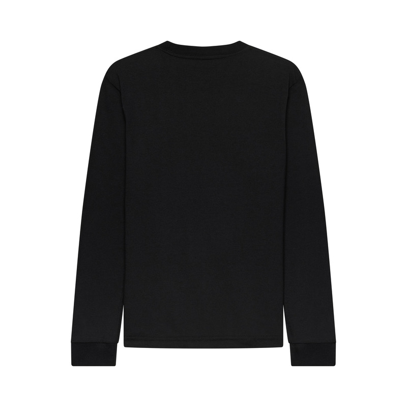 KOSZULKA Z DŁUGIM RĘKAWEM JUNIOR FOX ROUGHCUT ULTRA BLACK