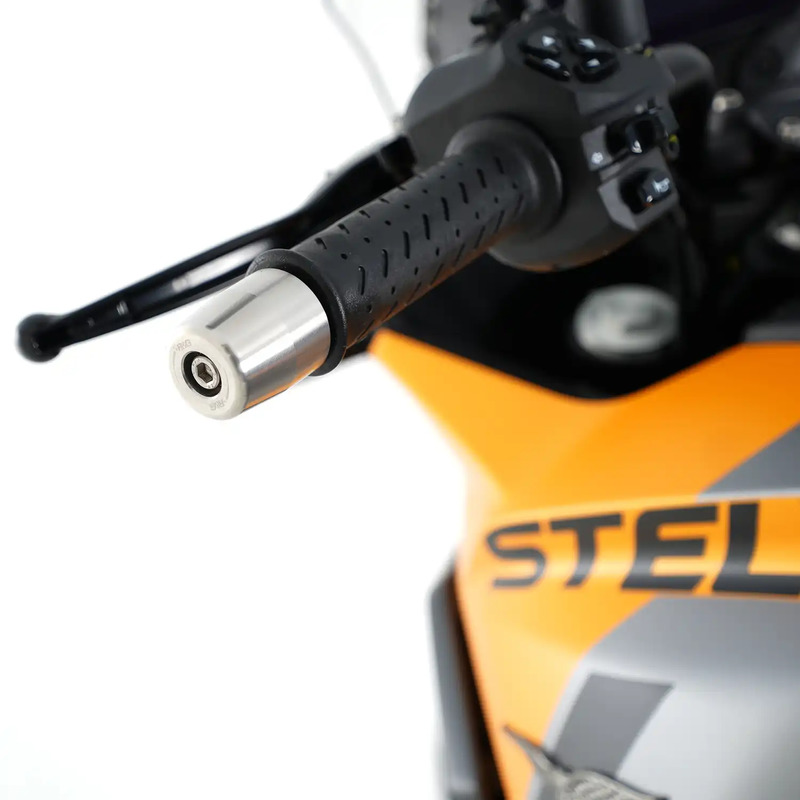 KOŃCÓWKI KIEROWNICY RG RACING MOTO GUZZI STELVIO 24- / V7 STONE 21- STAL NIERDZEWNA