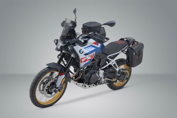 ZESTAW SAKWA I STELAŻ SYSBAG WP M SW-MOTECH BMW F 900 GS (23-) BLACK