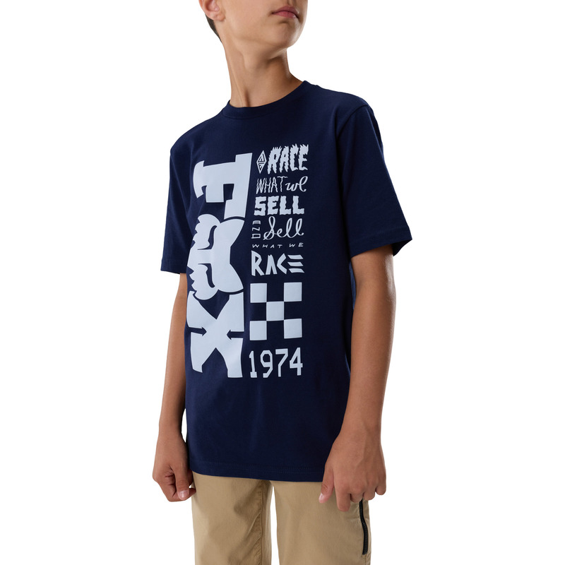 T-SHIRT JUNIOR FOX BEND NAVY