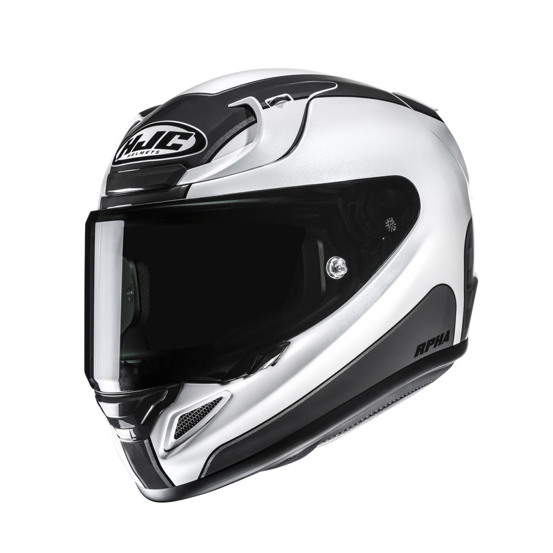 KASK MOTOCYKLOWY HJC RPHA12 RESPON WHITE BLACK M