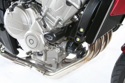 CRASHPADY AERO RG RACING HONDA CBF600 08- & HORNET 600 07- 11 BLACK