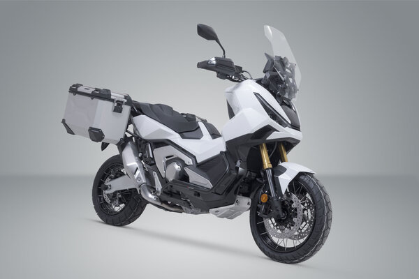 ZESTAW KUFRA CENTRALNEGO TRAX ADV SW-MOTECH 45/45 L. HONDA X-ADV (24-) SILVER