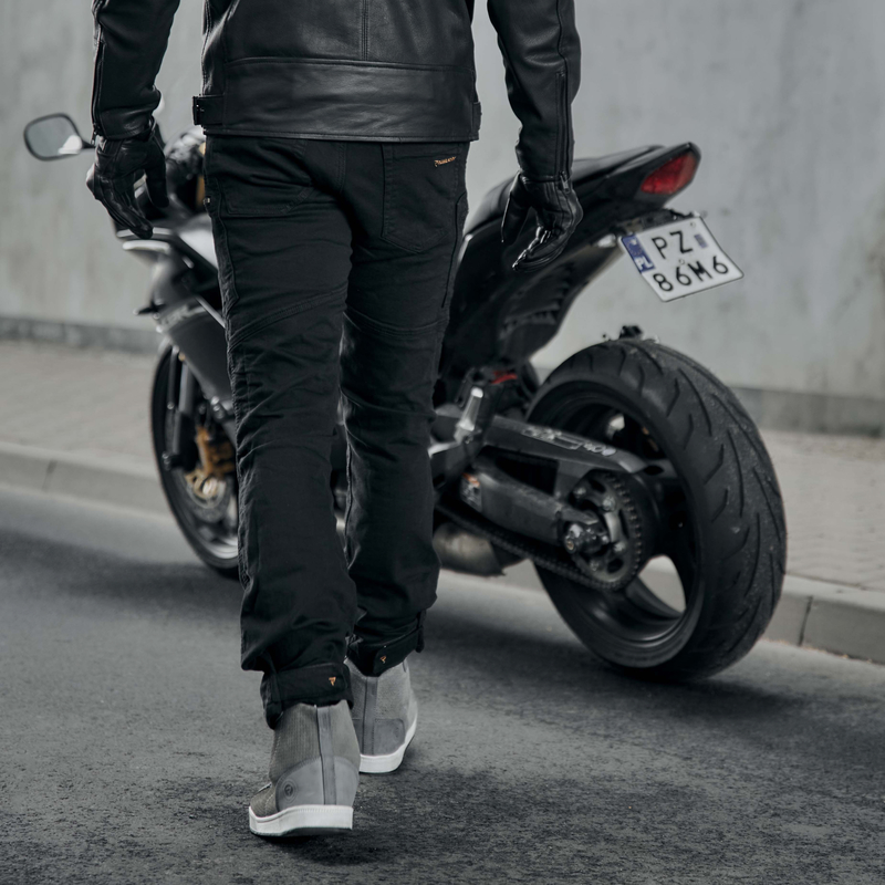 JEANSY MOTOCYKLOWE REBELHORN URBAN 3 WASHED BLACK