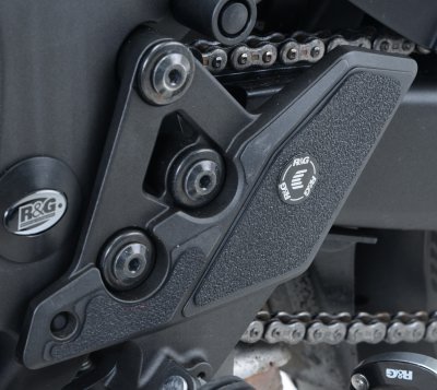 OSŁONA WAHACZA RG RACING KAWASAKI VERSYS 1000 15-, 4 CZĘŚCI BLACK
