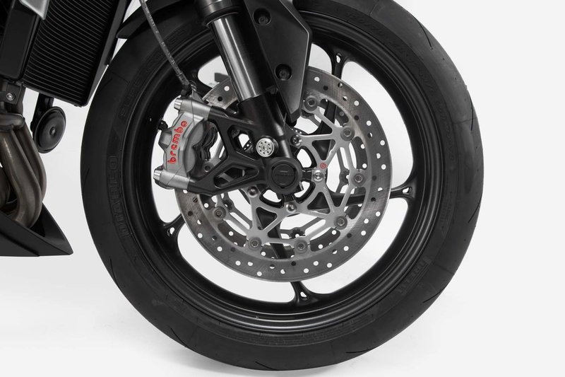 SLIDERY PRZEDNIEGO ZAWIESZENIA SW-MOTECH KAWASAKI VERSYS 650 (07-09) / (15-) BLACK