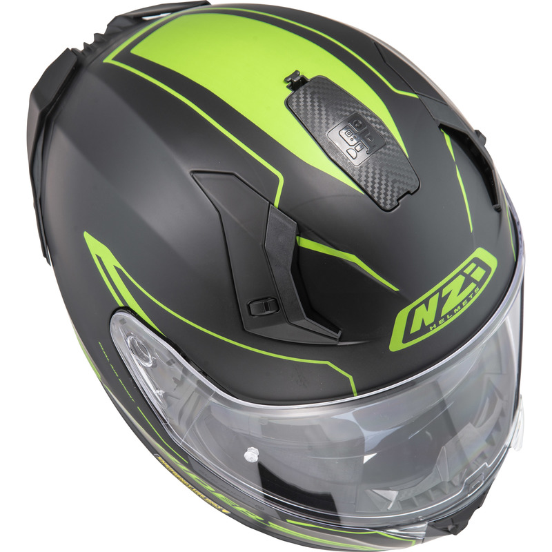 KASK MOTOCYKLOWY NZI GO RIDER STREAM DUO SOLID NOUVEAU BLACK K MATT S