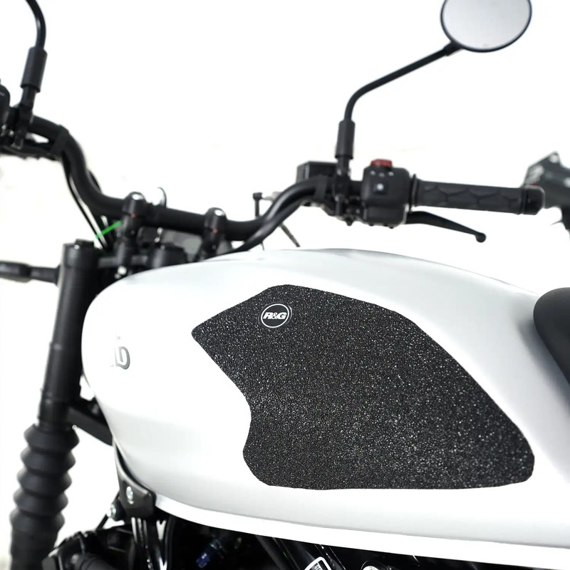 NAKLEJKA NA BAK TANKPAD ANTYPOŚLIZGOWY 2 CZĘŚCI RG RACING ROYAL ENFIELD 450 GUERILLA 24- BLACK
