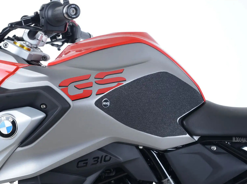NAKLEJKA NA BAK TANKPAD ANTYPOŚLIZGOWY 2 CZĘŚCI RG RACING BMW G310GS CLEAR