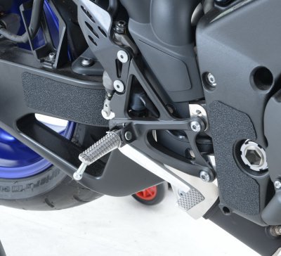 OSŁONA WAHACZA RG RACING YAMAHA YZF-R1 09-14, 4 CZĘŚCI BLACK