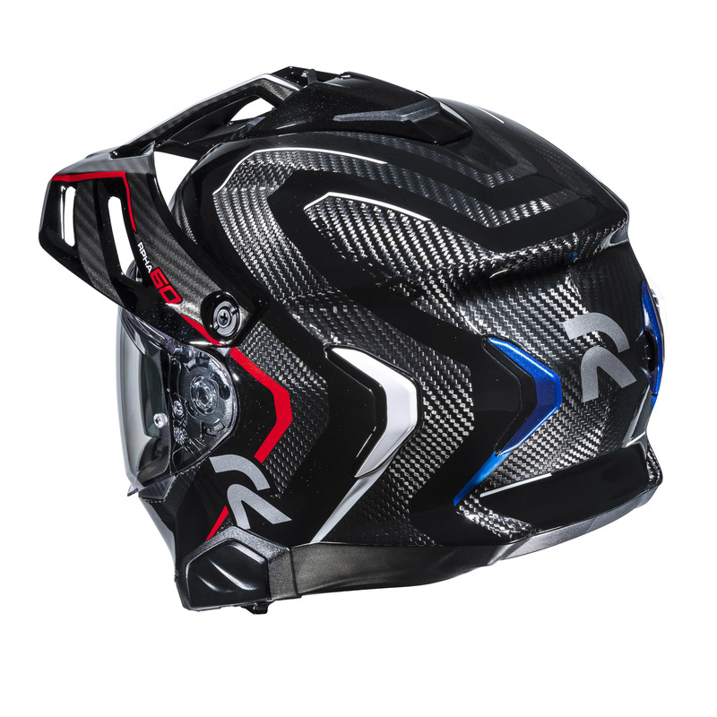 KASK MOTOCYKLOWY HJC RPHA60 CARBON OURE BLACK WHITE XL