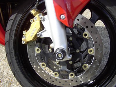 SLIDERY PRZEDNIEGO ZAWIESZENIA RG RACING CBR600RR 03-04, SP1, SP2 BLACK