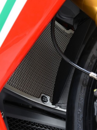 OSŁONA CHŁODNICY RG RACING MV AGUSTA F4RR/F4RC BLACK