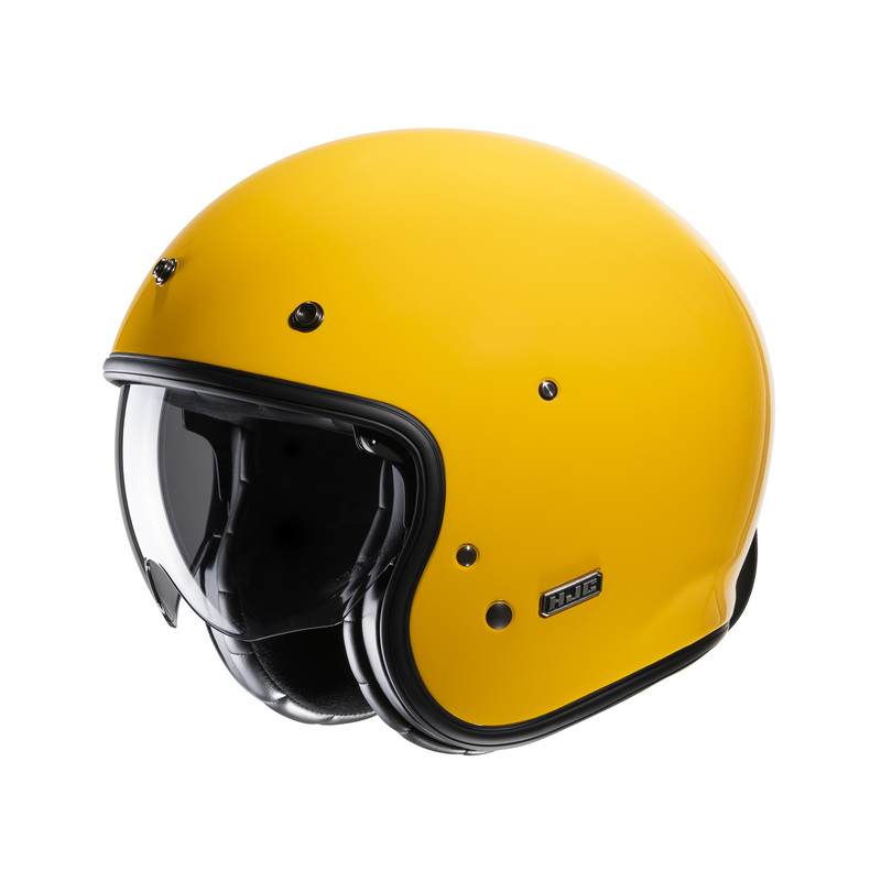 KASK MOTOCYKLOWY HJC V31 DEEP YELLOW S