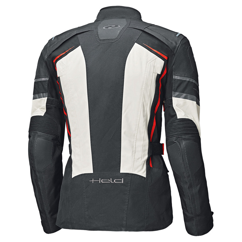KURTKA MOTOCYKLOWA TEKSTYLNA HELD KARAKUM [GORE-TEX] GREY BLACK