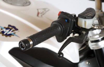 KOŃCÓWKI KIEROWNICY RG RACING MV AGUSTA 675/800 BRUTALE, YAMAHA NIKEN BLACK