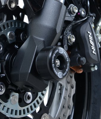 SLIDERY PRZEDNIEGO ZAWIESZENIA RG RACING KAWASAKI 650 VERSYS 15- BLACK