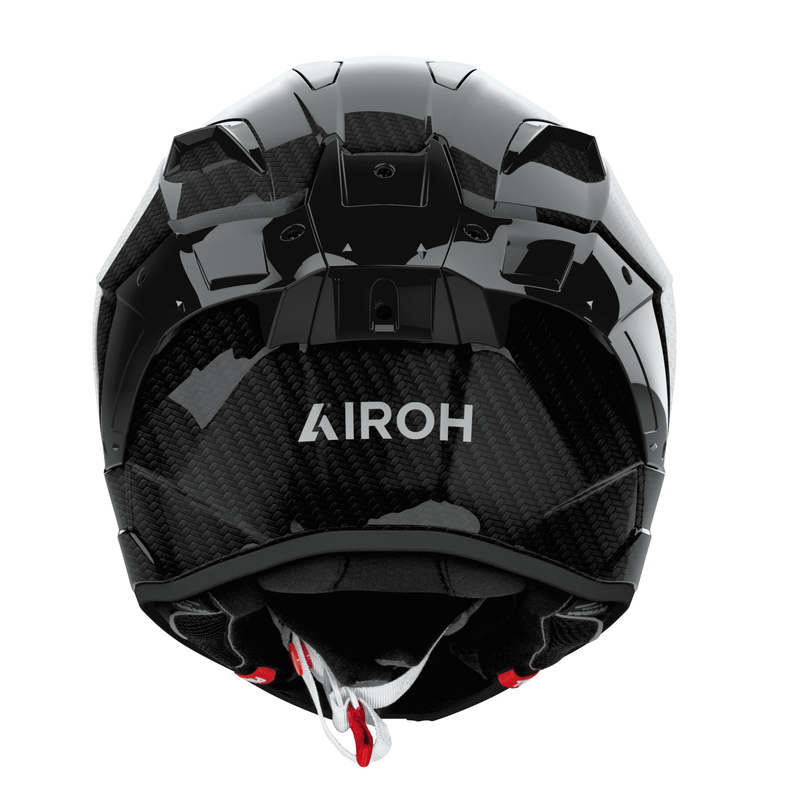 KASK MOTOCYKLOWY AIROH GP800 CARBON GLOSS