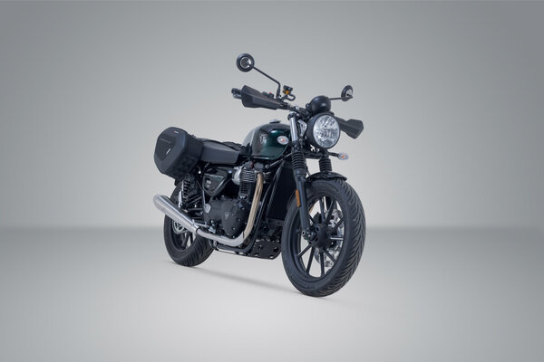 ZESTAW SAKW PRO BLAZE H I STELAŻY SW-MOTECH TRIUMPH MODELS BLACK